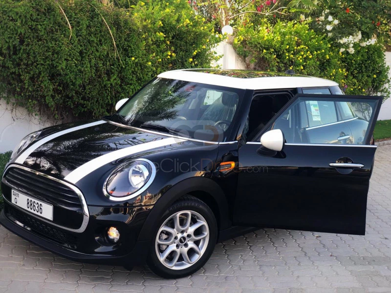 Black Mini Cooper 2020 for rent in Dubai 4